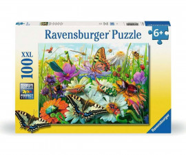 Ravensburger 12004049 - Пъзел 100 XXL елемента - Прекрасният свят на насекомите