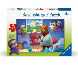 Ravensburger 12004097 - Пъзел с 35 елемента - Болница за плюшени играчки