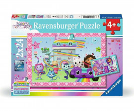 Ravensburger 12004112 - Пъзел 2x24 елемента - Gabby's Dollhouse