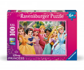 Ravensburger 12004116 - Пъзел 100 XXL елемента - Дисни принцеси