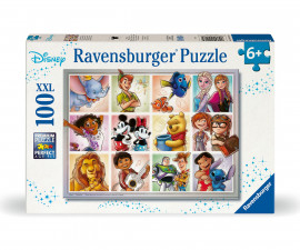 Ravensburger 12004118 - Пъзел 100 XXL елемента - Дисни герои