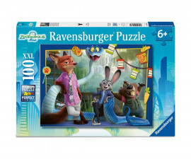 Ravensburger 12004138 - Пъзел 100 XXL елемента - Зоотрополис 2