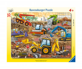 Ravensburger 12004155 - Пъзел с 35 елемента - Работя усилено