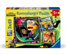 Ravensburger 12004350 - Пъзел 3x49 елемента - Миньоните