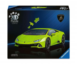 Ravensburger 12008037 - 3D Пъзел 108 елемента - Iconics: Ламборджини Хуракан ЕВО