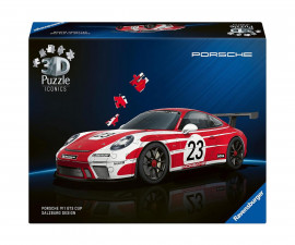 Ravensburger 12008038 - 3D Пъзел 108 елемента - Iconics: Porsche 911 GT3