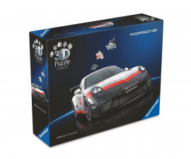 Ravensburger 12008039 - 3D Пъзел 108 елемента - Порше 911 GT3 Cup
