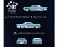 Ravensburger 12008040 - 3D Пъзел 174 елемента - Iconics: Емблематичният Cadillac Eldorado Brougham thumb 4