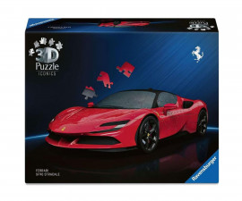Ravensburger 12008041 - 3D Пъзел 108 елемента - Iconics: Ferrari SF90 Stradale