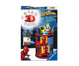 Ravensburger 12008087 - 3D Пъзел 54 елемента - Моливник: Спайдърмен