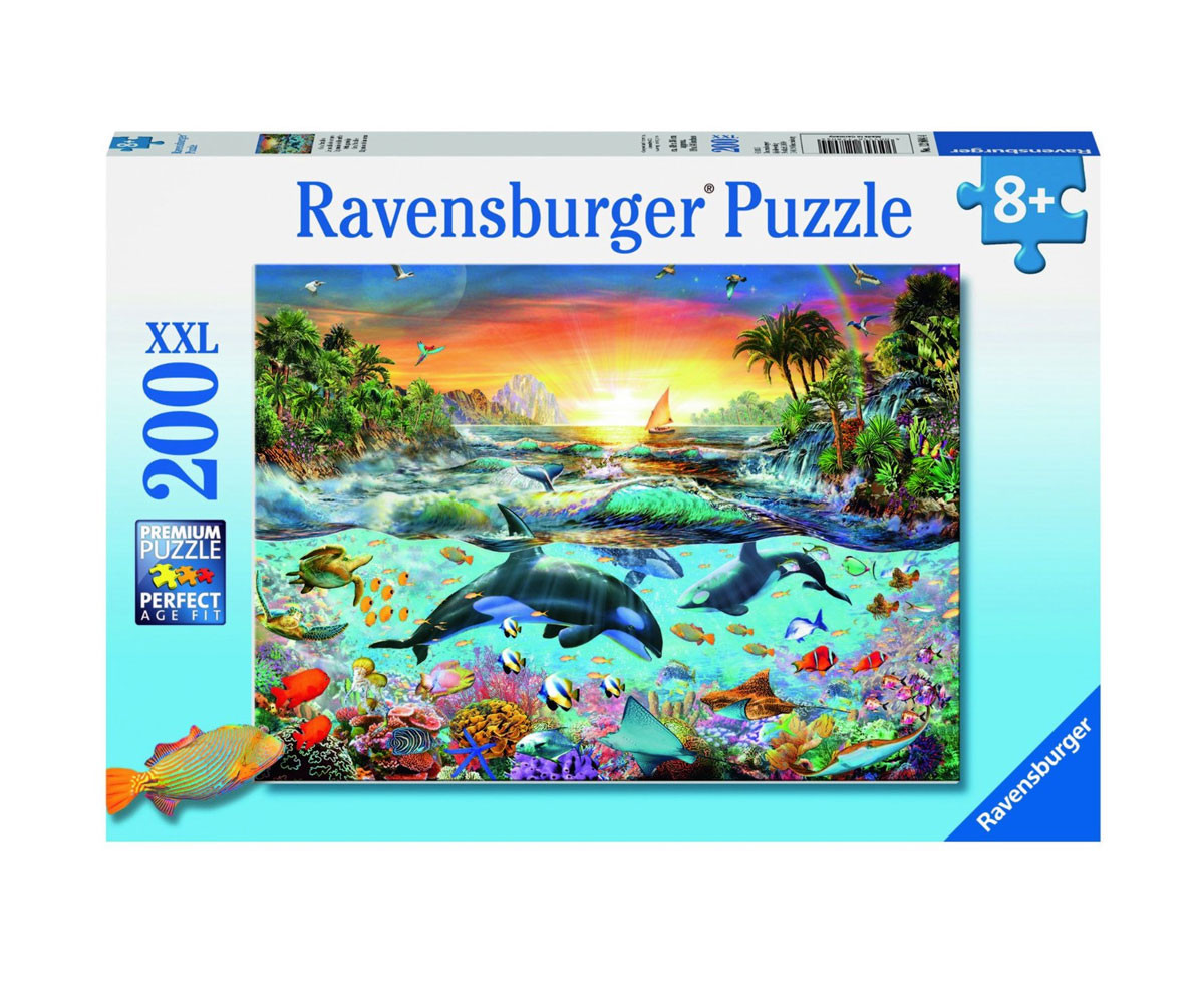 Ravensburger 12804 - Пъзел 200 XXL елемента - Рай в океана