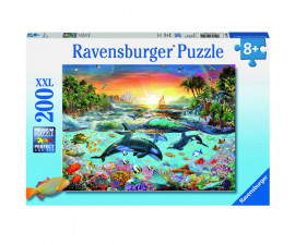 Ravensburger 12804 - Пъзел 200 XXL елемента - Рай в океана