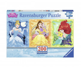 Ravensburger 12825 - Пъзел 200 елемента - Дисни принцеси