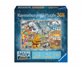 Ravensburger 12936 - Пъзел Ravensburger 368 ел. - Escape Kids: Увеселителен парк