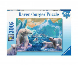 Ravensburger 12947 - Пъзел 300 XXL елемента - В царството на полярните мечки