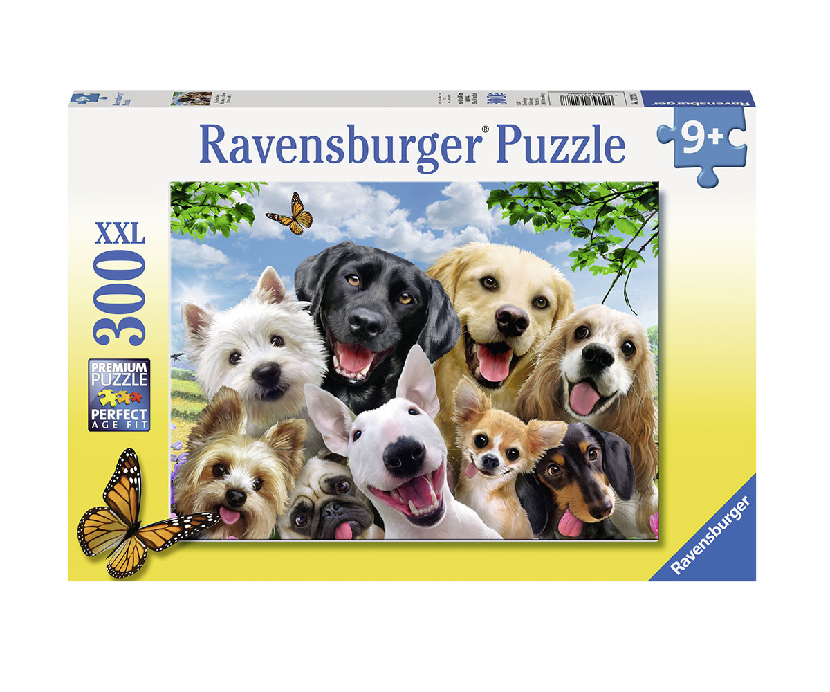 Ravensburger 13228 - Пъзел 300 елемента - Доволни кучета