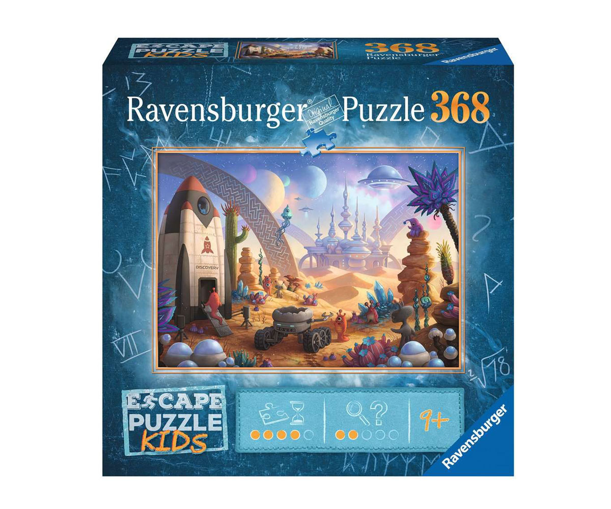 Ravensburger 13267 - Пъзел със загадка 368 ел. - Escape Kids: Космическа мисия
