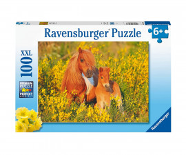 Ravensburger 13283 - Пъзел 100 ел. XXL - Шетландско пони
