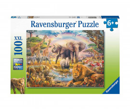 Ravensburger 13284 - Пъзел 100 ел. XXL - Дивият свят