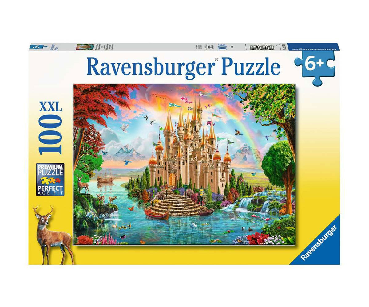 Ravensburger 13285 - Пъзел 100 ел. XXL - Приказен замък