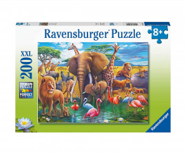 Ravensburger 13292 - Пъзел 200 ел. XXL - Африканско езеро