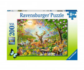 Ravensburger 13352 - Пъзел 200 XXL елемента - Грациозно семейство елени