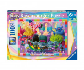 Ravensburger 13390 - Пъзел 100 XXL елемента - Тролчетата