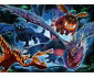 Ravensburger 13710 - Светещ пъзел 100 XXL елемента - Дракони thumb 2