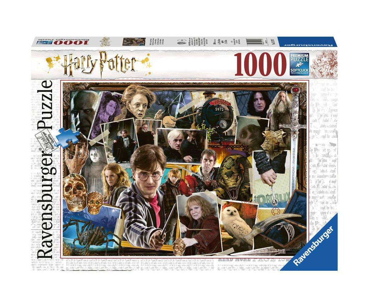 Ravensburger 15170 - Пъзел 1000 елемента - Хари Потър срещу Волдемор