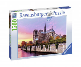 Ravensburger 16345 - Пъзел 1500 елемента - Катедралата Нотр Дам