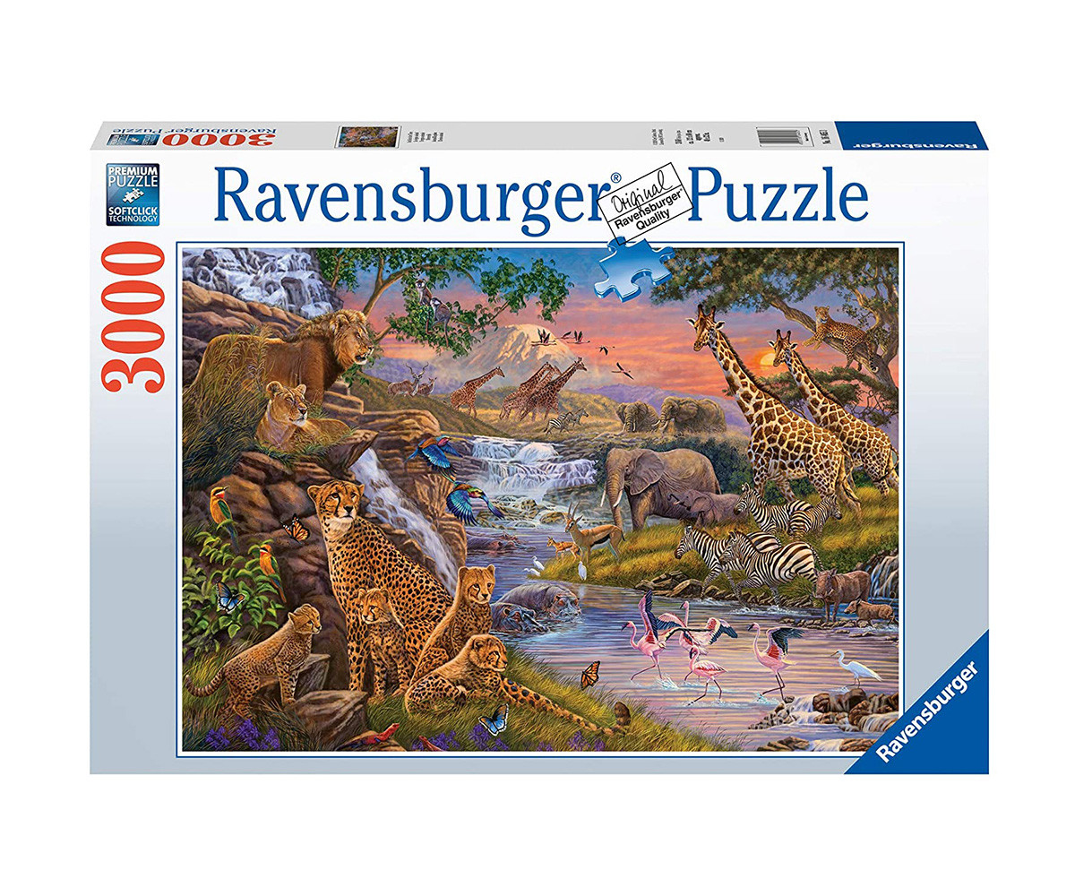 Ravensburger 16465 - Пъзел 3000 елемента - Животинско царство
