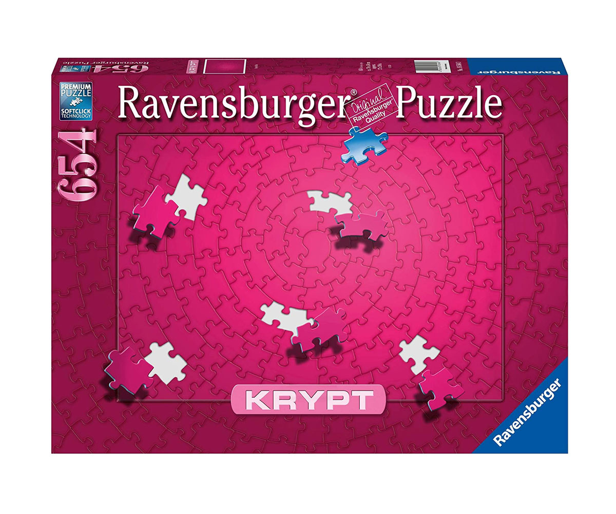 Ravensburger 16564 - Пъзел 654 елемента - Крипт Розов