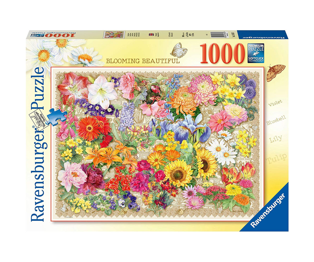 Ravensburger 16762 - Пъзел 1000 елемента - Цветя
