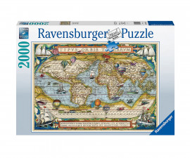 Ravensburger 16825 - Пъзел 2000 ел. - Около света