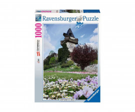 Ravensburger 17327 - Пъзел 1000 елемента - Часовникова кула в Грац