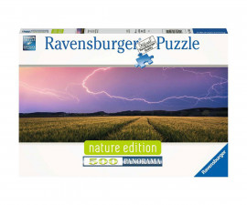 Ravensburger 17491 - Пъзел панорама 500 елемента - Гръмотевична буря