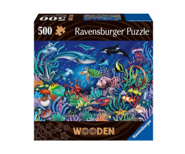 Ravensburger 17515 - Дървен пъзел 500 елемента - Морско дъно