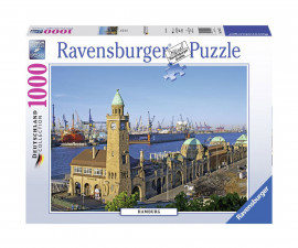 Ravensburger 19457 - Пъзел 1000 елемента - Хамбург