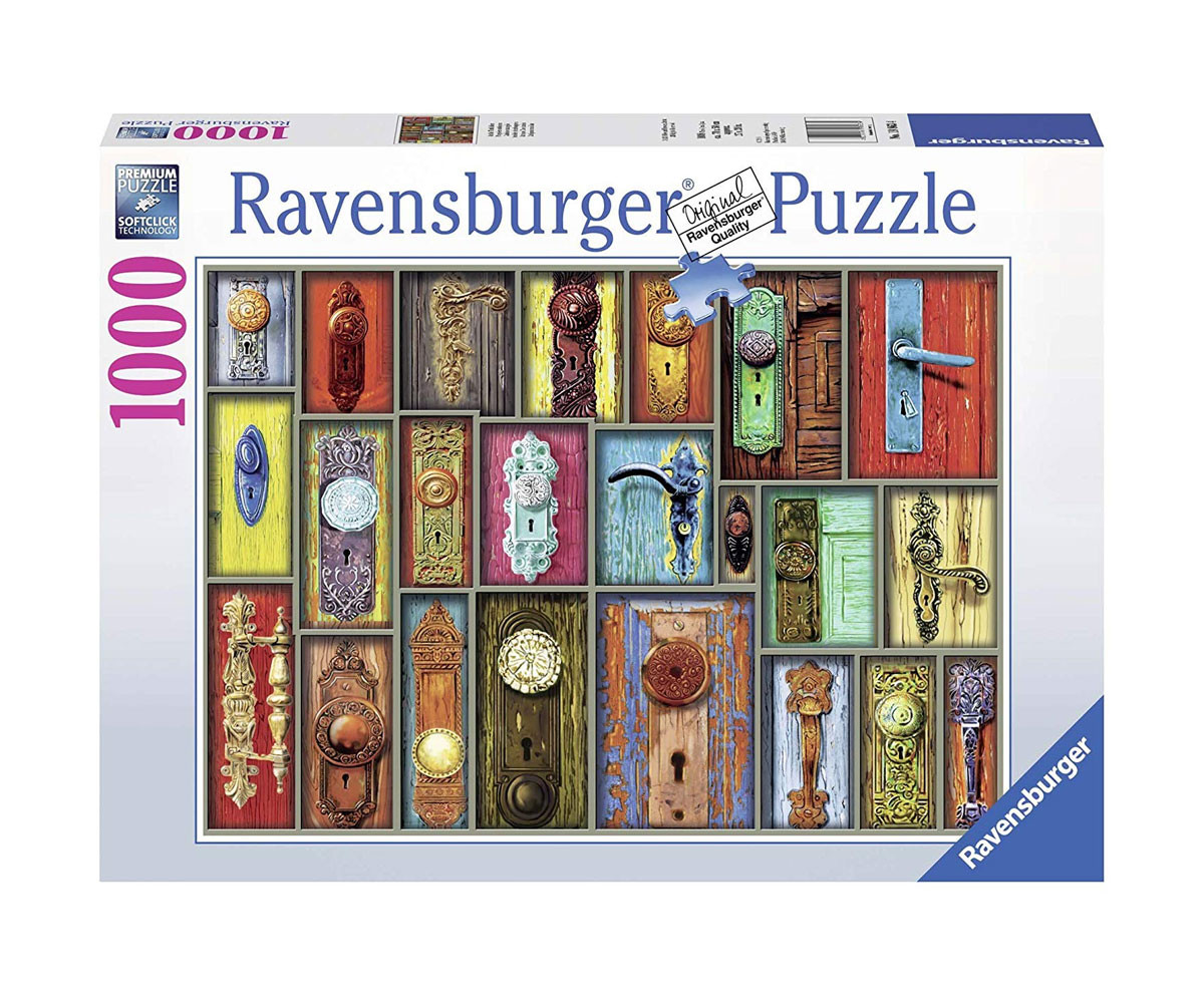 Ravensburger 19863 - Пъзел 1000 елемента - Антични ключалки