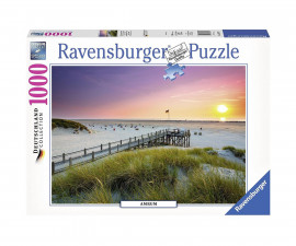 Ravensburger 19877 - Пъзел 1000 елемента - Слънце над остров Амрум