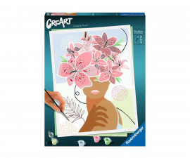 Ravensburger 20275 - Рисувателна галерия CreArt Ravensburger - Цветя в ума ми
