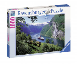 Ravensburger 15804 - Пъзел 1000 елемента - Норвежки фьорд