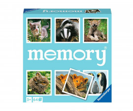 Ravensburger 20879 - Игра Мемори карти 64 броя - Бебета животни