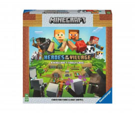 Ravensburger 20914 - Настолна игра Minecraft: Героите на селото
