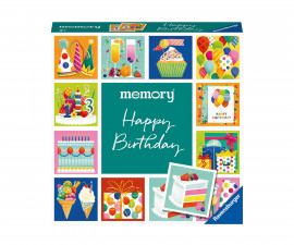 Ravensburger 22399 - Игра с мемори карти 24 броя - Честит рожден ден