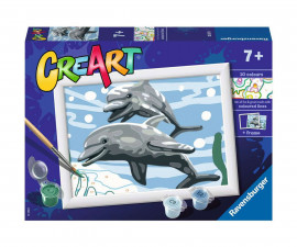 Ravensburger 23527 - Рисувателна галерия CreArt - Делфини