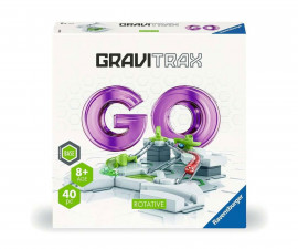 Ravensburger 23703 - Настолна игра GraviTrax - Стартов комплект: GO Въртяща се