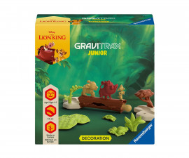 Ravensburger 23862 - Настолна игра GraviTrax Junior - Допълнение Цар Лъв