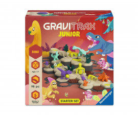 Ravensburger 24586 - Настолна игра GraviTrax Junior - Динозавър