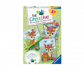 Ravensburger 25534 - Be Creative: Направи си сам мозайка Бамби